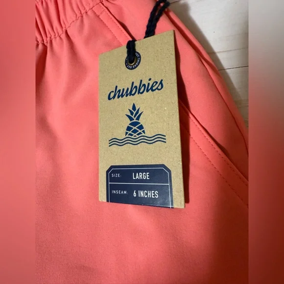 Chubbies Everywear - Performance Shorts
The New Englands 6”
Vintage washed coral - Picture 4 of 8